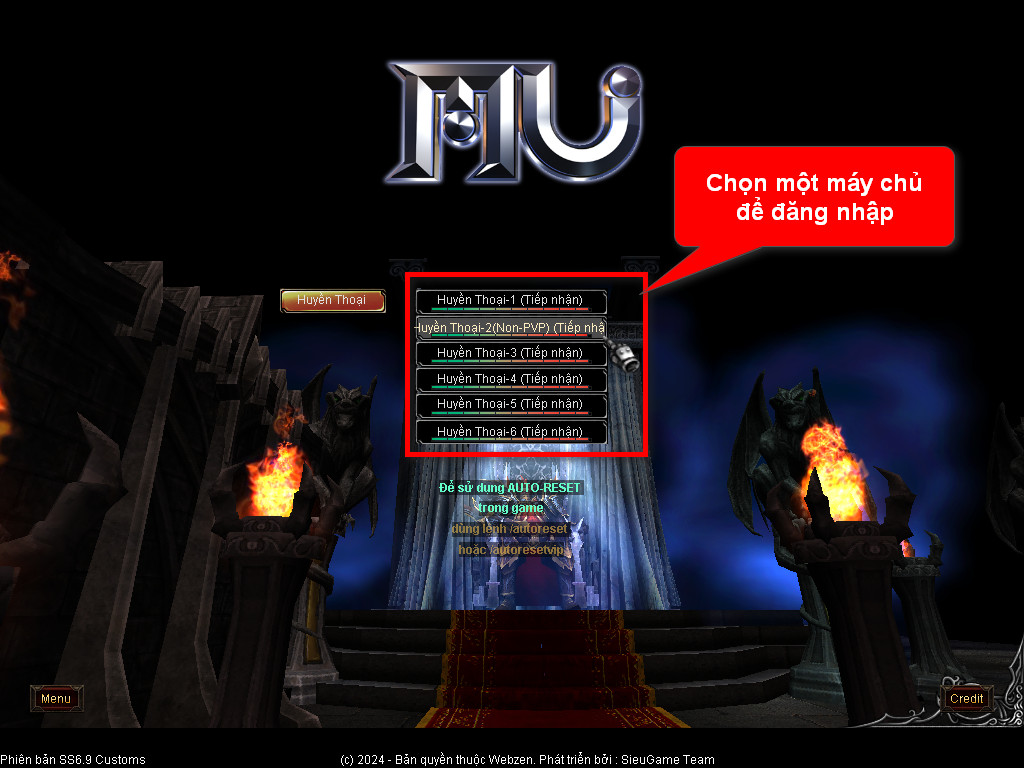 Chức năng chính của Game MU Thiên Quốc