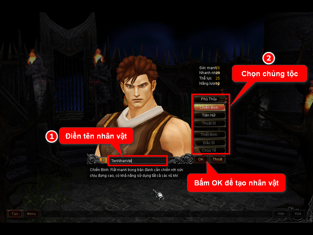 Chức năng chính của Game MU Thiên Quốc